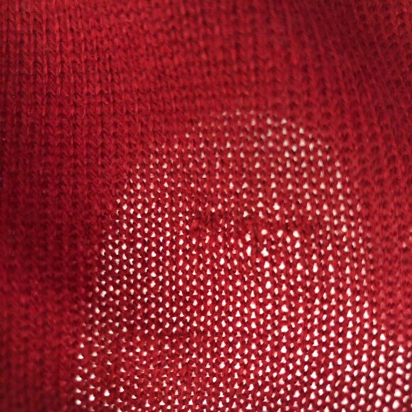 LT Sport Woman Silk Cashmere Red Sweater Vest Women Size 3X Crew Neck Pullover - Picture 12 of 12